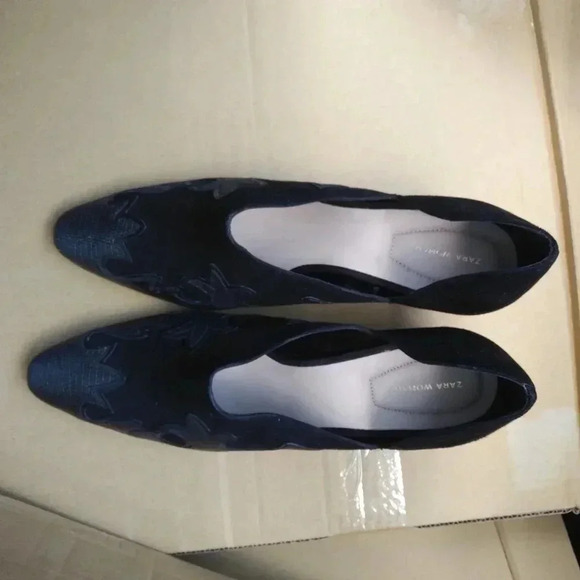 Zara | Cowboy Heeled Shoes - Picture 4 of 10